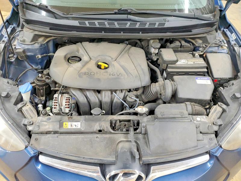 2014 Hyundai Elantra მანქანა იყიდება აუქციონზე, vin: KMHDH4AE7EU199734, აუქციონის ნომერი: 41776326