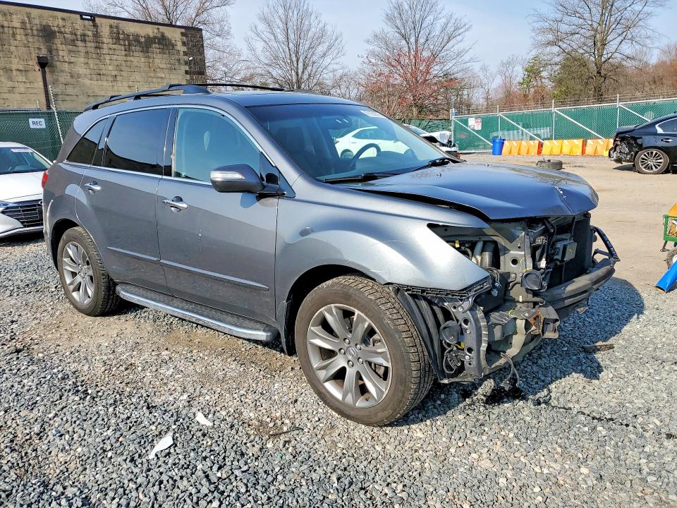47160676 :رقم المزاد ، 2HNYD2H76AH503527 vin ، 2010 Acura Mdx مزاد بيع