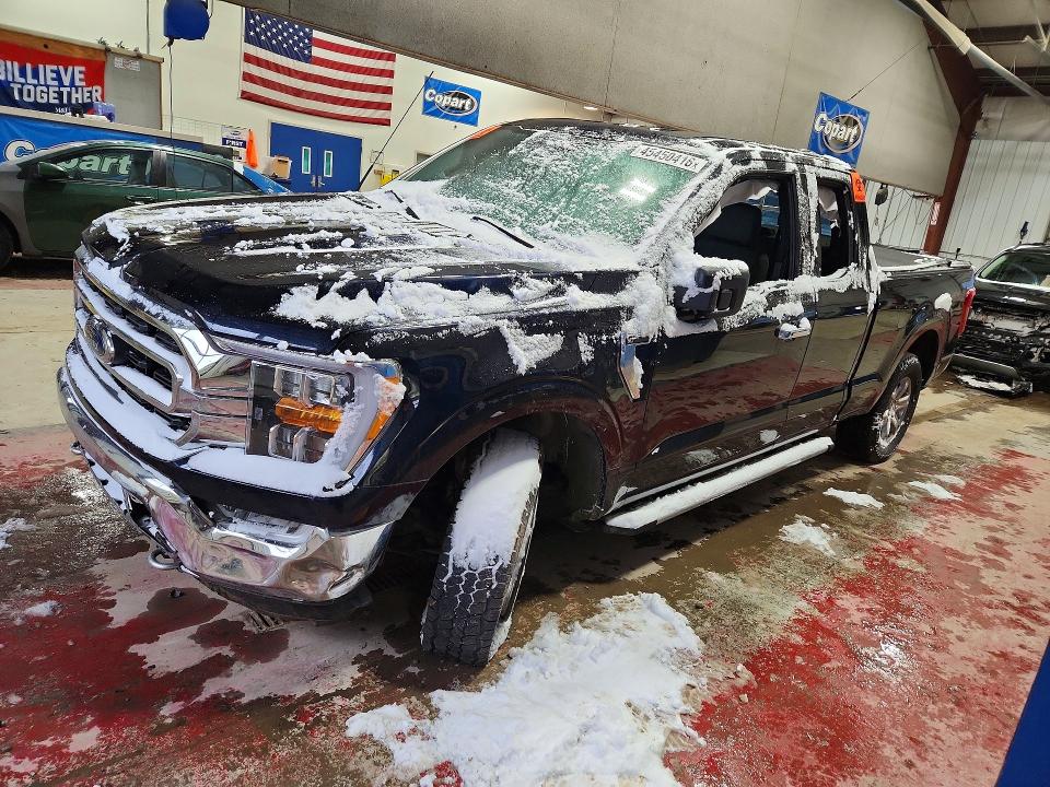 45450416 :رقم المزاد ، 1FTEX1EP3MFC23875 vin ، 2021 Ford F150 مزاد بيع