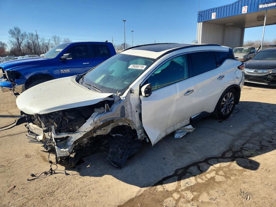 2017 Nissan Murano მანქანა იყიდება აუქციონზე, vin: 5N1AZ2MH3HN174189, აუქციონის ნომერი: 61815816