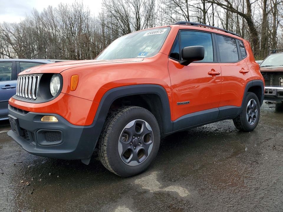 45800976 :رقم المزاد ، ZACCJBAB3JPH50770 vin ، 2018 Jeep Renegade مزاد بيع