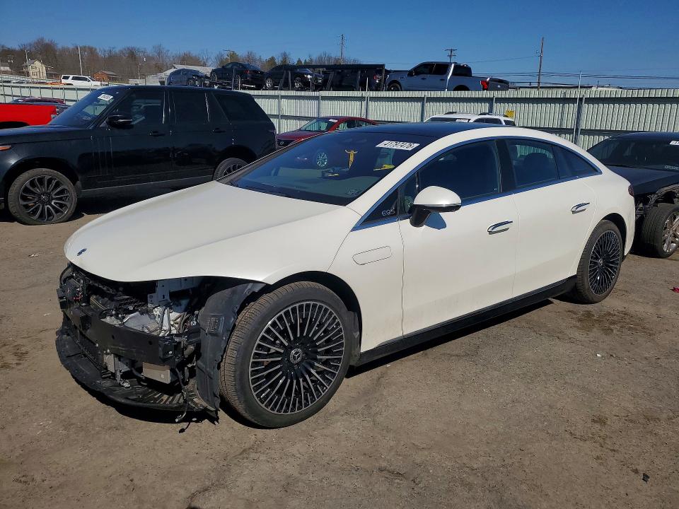 2022 Mercedes-benz Eqs Sedan მანქანა იყიდება აუქციონზე, vin: W1KCG4EB5NA018088, აუქციონის ნომერი: 41797476