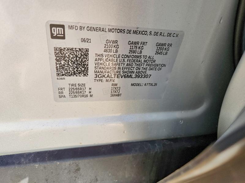 Продаж на аукціоні авто 2021 Gmc Terrain, vin: 3GKALTEV6ML393307, номер лоту: 79419205