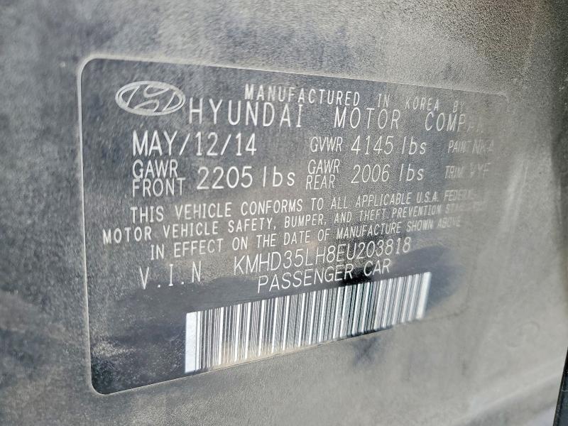 Продажа на аукционе авто 2014 Hyundai Elantra Gt, vin: KMHD35LH8EU203818, номер лота: 46887206