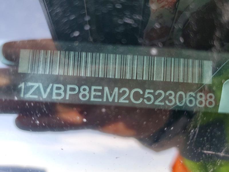Aukcja sprzedaży 2012 Ford Mustang, vin: 1ZVBP8EM2C5230688, numer aukcji: 47098396