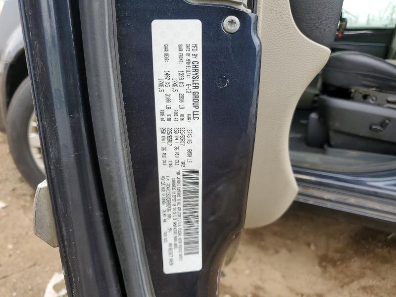 Продаж на аукціоні авто 2013 Chrysler Town & Country, vin: 2C4RC1BGXDR802436, номер лоту: 79607205