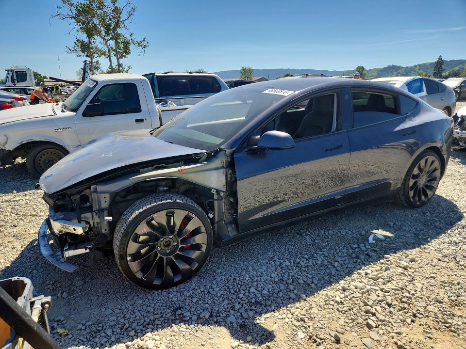 2022 Tesla Model 3 მანქანა იყიდება აუქციონზე, vin: 5YJ3E1EC6NF175112, აუქციონის ნომერი: 46568816