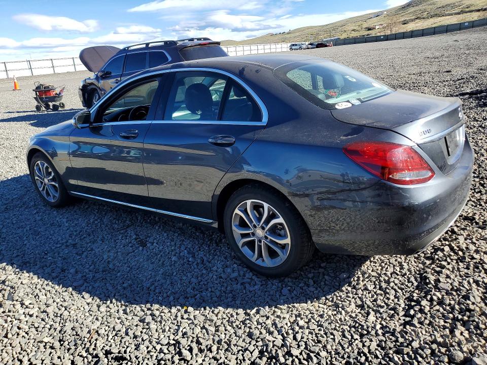 47391666 :رقم المزاد ، 55SWF4KB3FU088131 vin ، 2015 Mercedes-benz C مزاد بيع