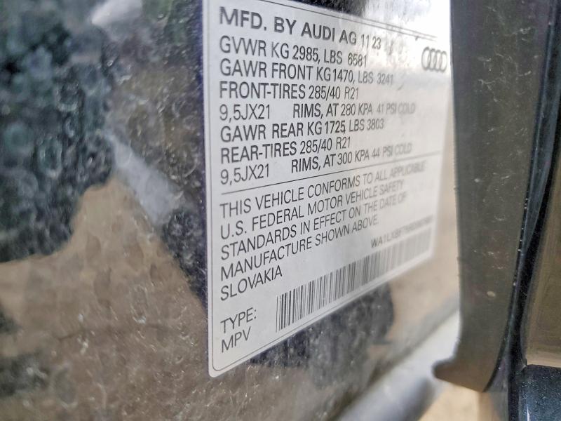 Продажа на аукционе авто 2024 Audi Q7, vin: WA1LXBF75RD007681, номер лота: 47040986