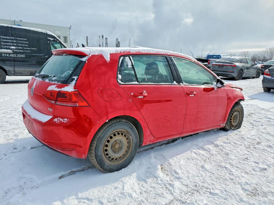 2016 Volkswagen Golf მანქანა იყიდება აუქციონზე, vin: 3VW217AU2GM036499, აუქციონის ნომერი: 47087076
