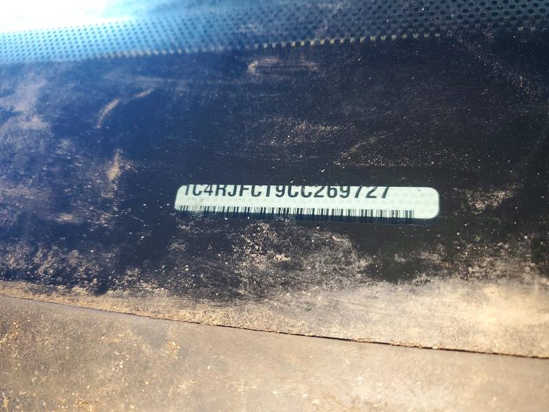 Продаж на аукціоні авто 2012 Jeep Grand Cherokee, vin: 1C4RJFCT9CC269727, номер лоту: 41969036