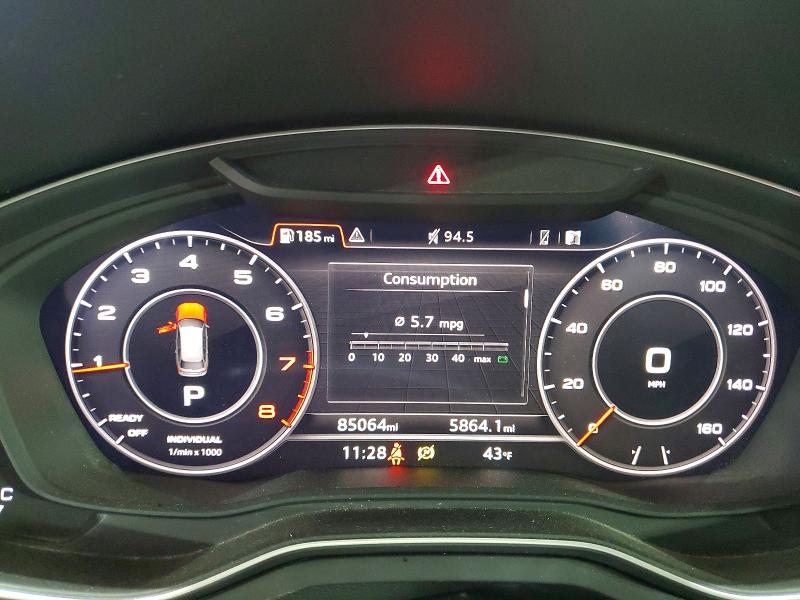 Продажа на аукционе авто 2019 Audi A4 Allroad, vin: WA19NAF42KA009895, номер лота: 47303256