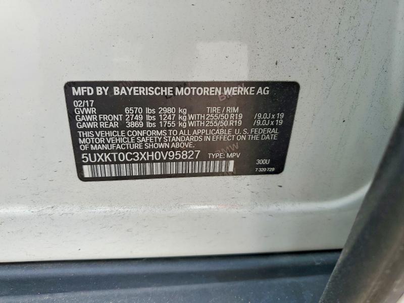 Aukcja sprzedaży 2017 Bmw X5, vin: 5UXKT0C3XH0V95827, numer aukcji: 79668585