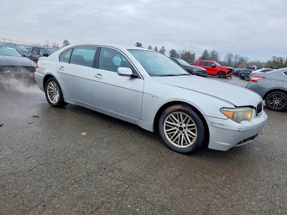 2005 Bmw 745 მანქანა იყიდება აუქციონზე, vin: WBAGN63595DS60839, აუქციონის ნომერი: 79829845