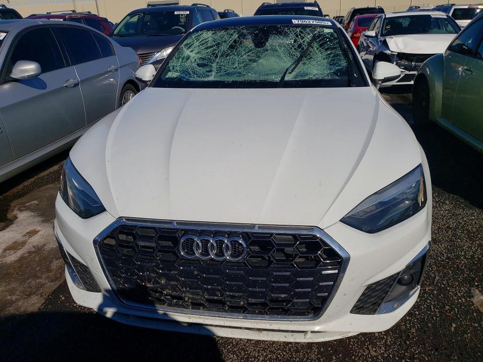2021 Audi A5 მანქანა იყიდება აუქციონზე, vin: WAUDACF53MA039102, აუქციონის ნომერი: 79627505