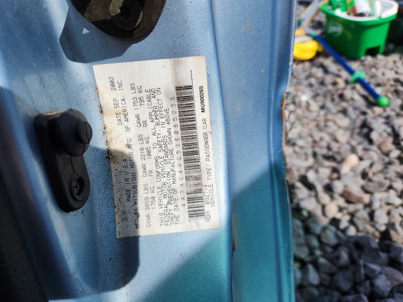 Aukcja sprzedaży 2003 Mitsubishi Eclipse, vin: 4A3AC44G53E085223, numer aukcji: 47265076