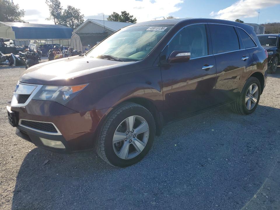 45815136 :رقم المزاد ، 2HNYD2H63BH516342 vin ، 2011 Acura Mdx مزاد بيع