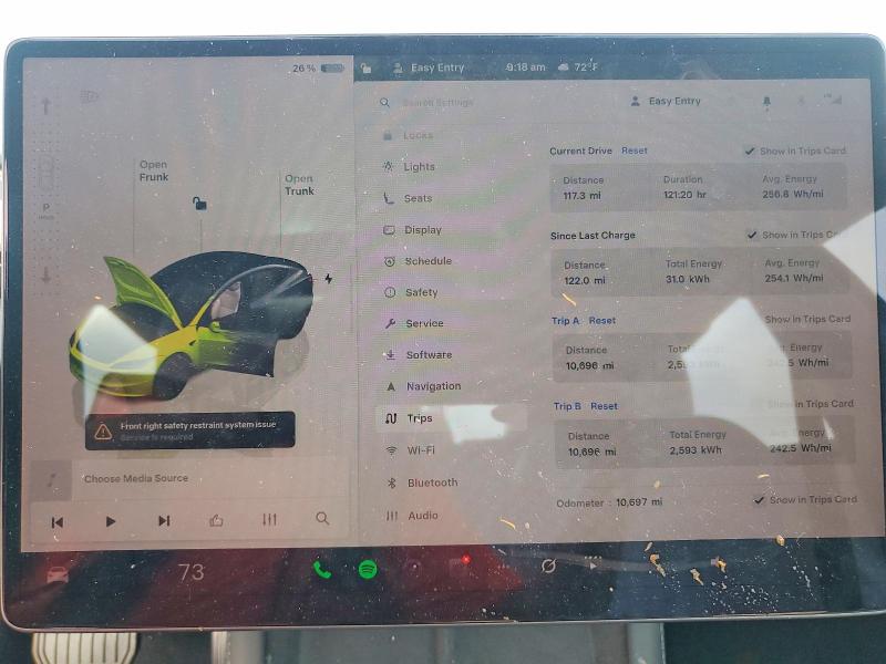 47455486 :رقم المزاد ، 5YJ3E1EA0SF006343 vin ، 2025 Tesla Model 3 مزاد بيع
