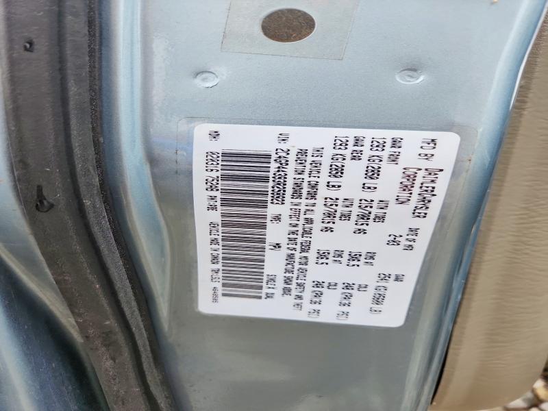 79946775 :رقم المزاد ، 2C4GP44393R258923 vin ، 2003 Chrysler Town & Country مزاد بيع