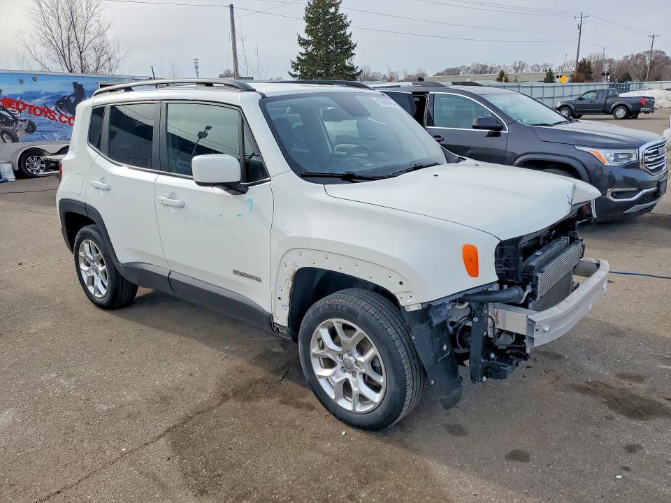 2018 Jeep Renegade მანქანა იყიდება აუქციონზე, vin: ZACCJBBB6JPH12223, აუქციონის ნომერი: 45864406