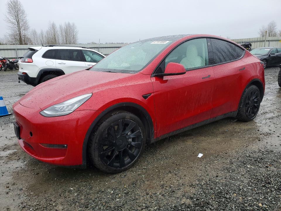 Продаж на аукціоні авто 2021 Tesla Model Y, vin: 5YJYGDEE1MF151981, номер лоту: 47197806