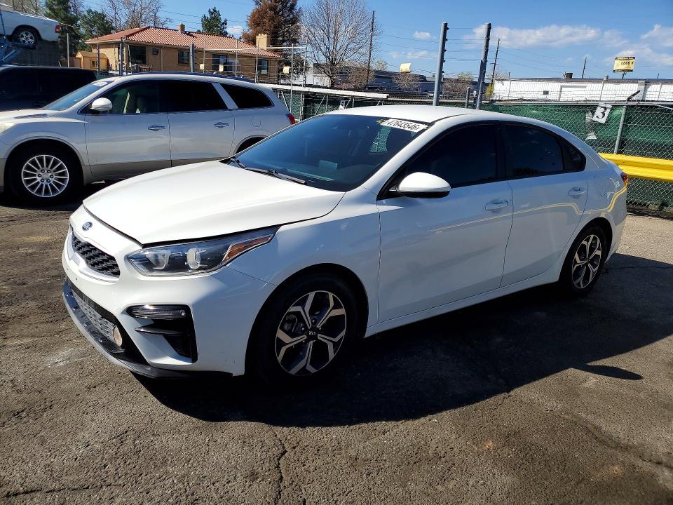47643546 :رقم المزاد ، 3KPF24ADXLE211506 vin ، 2020 Kia Forte مزاد بيع