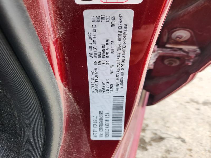Aukcja sprzedaży 2022 Ram 1500, vin: 1C6RREBG4NN451955, numer aukcji: 47373776