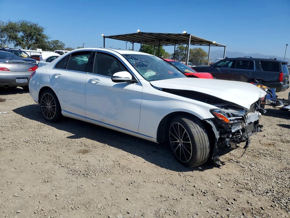2021 Mercedes-benz C მანქანა იყიდება აუქციონზე, vin: W1KWF8DB2MR625493, აუქციონის ნომერი: 79707805