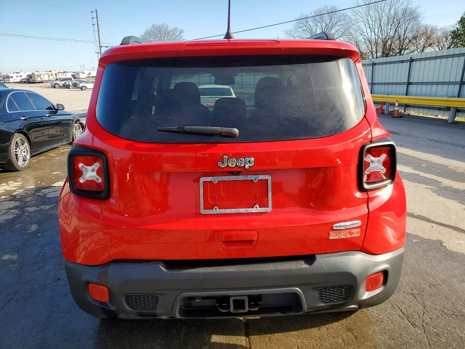 Продажа на аукционе авто 2018 Jeep Renegade, vin: ZACCJBBB0JPG75346, номер лота: 46077926