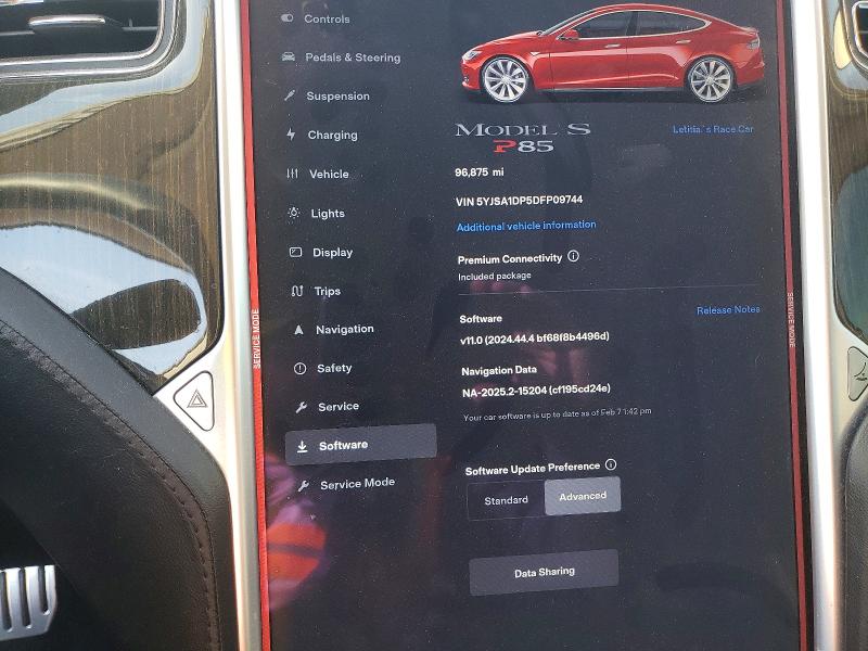 Aukcja sprzedaży 2013 Tesla Model S, vin: 5YJSA1DP5DFP09744, numer aukcji: 41925146