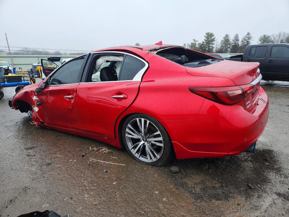 Продажа на аукционе авто 2021 Infiniti Q50, vin: JN1EV7CRXMM751067, номер лота: 41874446