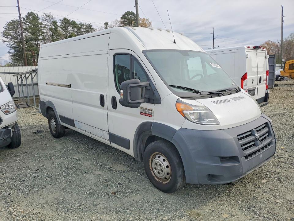 47009346 :رقم المزاد ، 3C6TRVDG5FE500508 vin ، 2015 Ram Promaster 2500 مزاد بيع