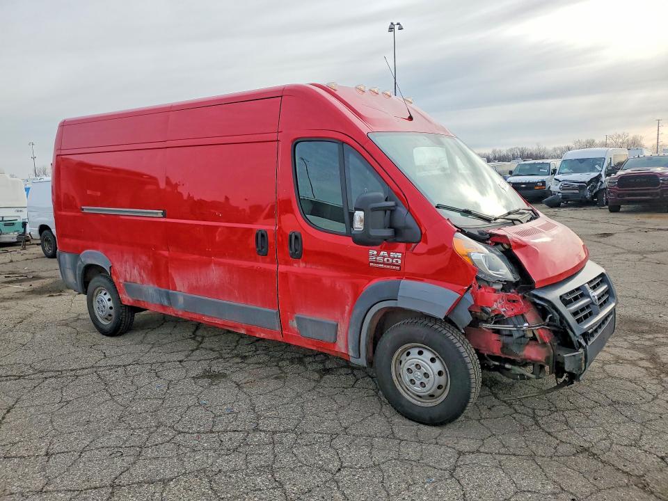 2018 Ram Promaster 2500 მანქანა იყიდება აუქციონზე, vin: 3C6TRVDG8JE107353, აუქციონის ნომერი: 47335746