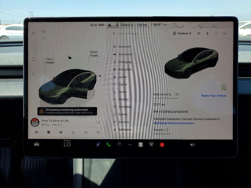 Продаж на аукціоні авто 2025 Tesla Model 3, vin: 5YJ3E1EA2SF080976, номер лоту: 47506556