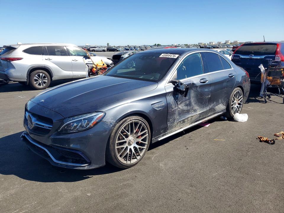 Auction sale of the 2016 Mercedes-benz C, vin: 55SWF8HB6GU112342, lot number: 45888476