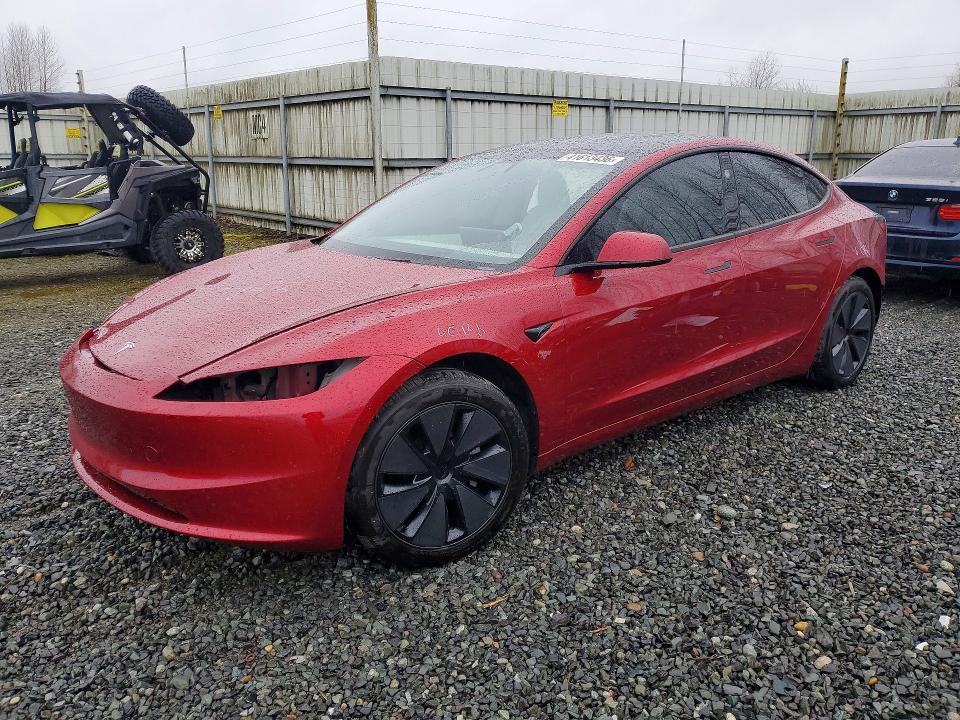 Aukcja sprzedaży 2025 Tesla Model 3, vin: 5YJ3E1EA5SF017046, numer aukcji: 41613436