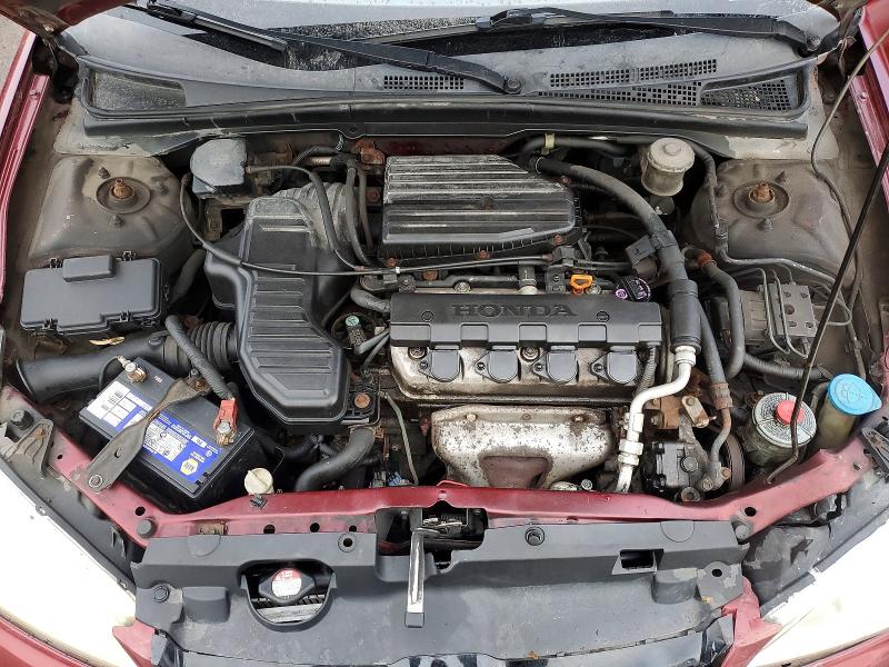 2005 Honda Civic მანქანა იყიდება აუქციონზე, vin: 2HGES16665H034031, აუქციონის ნომერი: 79426785