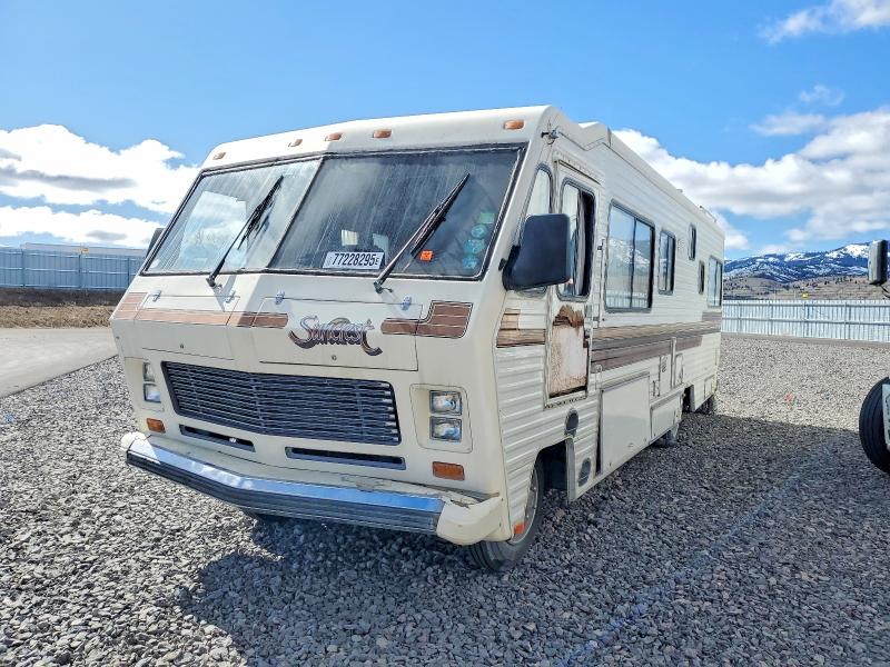 77228295 :رقم المزاد ، 1GDKP37W7H3503613 vin ، 1987 Gmc Motor Home Chassis مزاد بيع