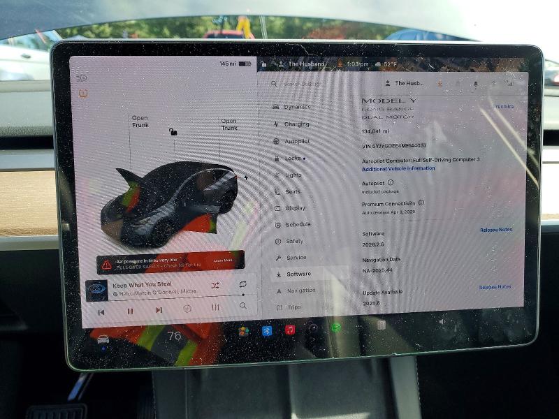 Aukcja sprzedaży 2021 Tesla Model Y, vin: 5YJYGDEE4MF144037, numer aukcji: 46736746