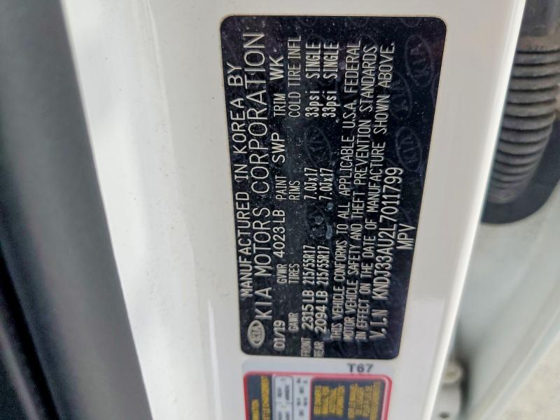 Aukcja sprzedaży 2020 Kia Soul, vin: KNDJ33AU2L7011799, numer aukcji: 48120786