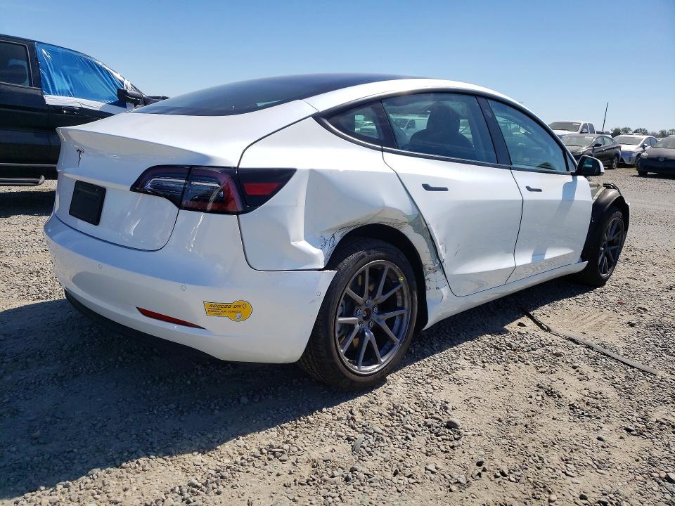 2021 Tesla Model 3 მანქანა იყიდება აუქციონზე, vin: 5YJ3E1EA2MF070726, აუქციონის ნომერი: 45846296