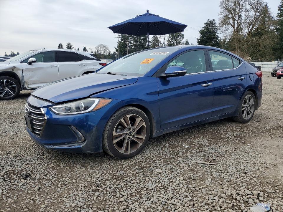 Продажа на аукционе авто 2017 Hyundai Elantra, vin: 5NPD84LF9HH055448, номер лота: 48050816