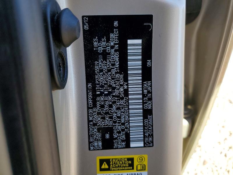 Продажа на аукционе авто 2013 Lexus Rx 350, vin: JTJZK1BA5D2415772, номер лота: 42066196