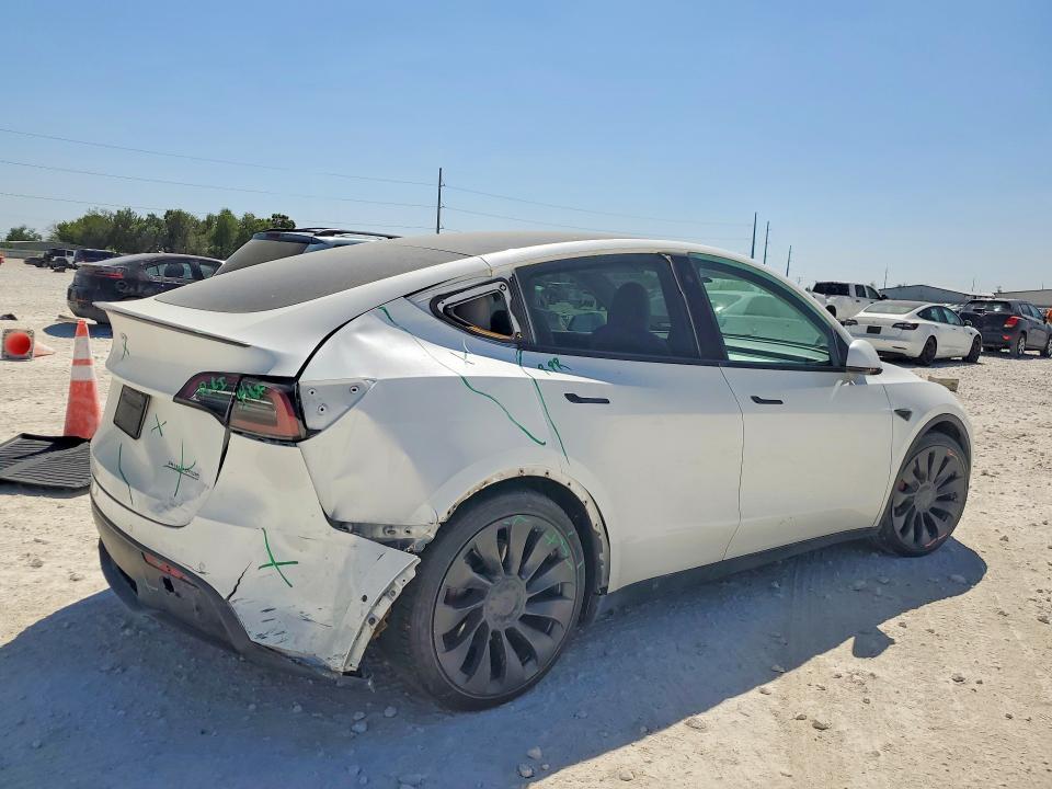 2021 Tesla Model Y მანქანა იყიდება აუქციონზე, vin: 5YJYGDEF7MF306106, აუქციონის ნომერი: 47094576