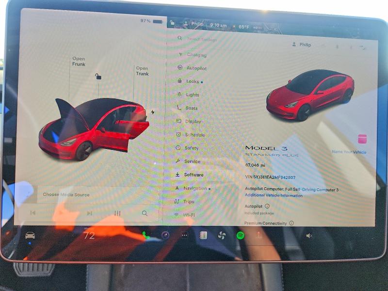 Продажа на аукционе авто 2021 Tesla Model 3, vin: 5YJ3E1EA2MF942807, номер лота: 46314626