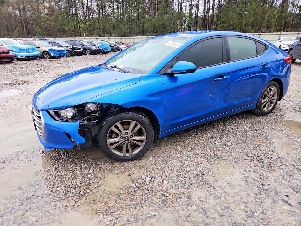 79988995 :رقم المزاد ، 5NPD84LF8HH129636 vin ، 2017 Hyundai Elantra مزاد بيع