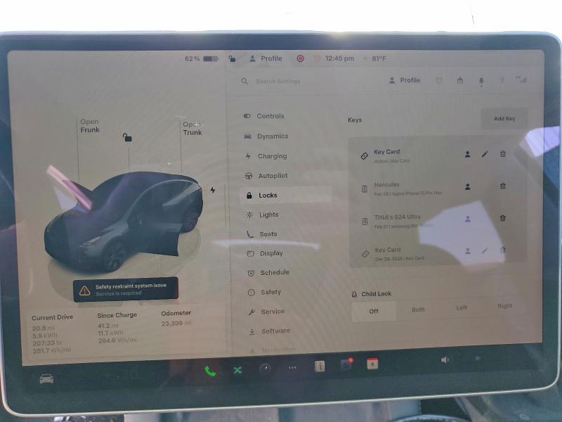 Aukcja sprzedaży 2025 Tesla Model Y, vin: 7SAYGDED8SF317548, numer aukcji: 41762186