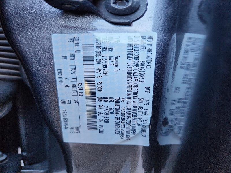 47731876 :رقم المزاد ، 1FADP3K24EL209055 vin ، 2014 Ford Focus مزاد بيع