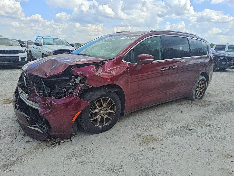 2021 Chrysler Pacifica მანქანა იყიდება აუქციონზე, vin: 2C4RC1BG5MR589203, აუქციონის ნომერი: 46726776