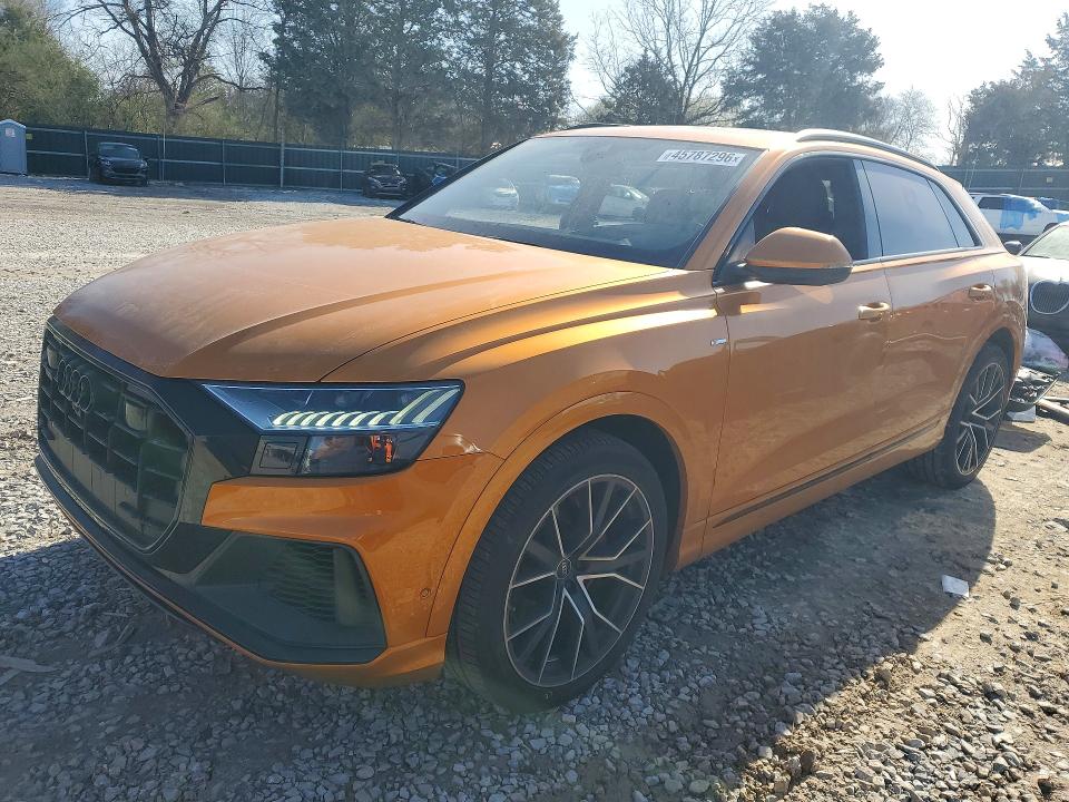45787296 :رقم المزاد ، WA1FVBF15PD025433 vin ، 2023 Audi Q8 مزاد بيع